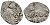 Великое Княжество Московское денга 1535-1547 Иван IV Васильевич, Тверской монетный двор, 0,34 грамм ГиК №71 серебро    262-939