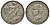 Греция 20 драхм 1960 Павел I (1954-1965), Селена, богиня Луны KM 85 серебро 4536-741