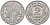 ФРАНЦИЯ 2 ФРАНКА 1946 KM 886а.1 алюминий 3855-643