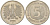 ФРГ 5 марок 1975 G, монетный двор Карлсруэ КМ 140.1, J. 415 медно-никель плакированный никелем UNC 4185-116