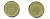 ДАНИЯ 10 КРОН 1989 NR; JP; A, МАРГРЕТЕ II (1972-) KM 867.1 алюминиевая бронза 179-232