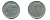 Ирландия 10 пенсов 1975 лосось KM 23 медно-никель 86-1436