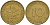 ФРГ 10 пфеннигов 1981 F J. 383, KM 108 сталь плакированная латунью    4603-456