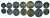 Свазиленд лот из 7 монет 1999-2009 5, 10, 20, 50 центов, 1, 2, 5 емалангени UNC M76-07