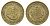 ЮАР 1/2 цента 1961 Ян ван Рибек KM 56 латунь 4114-455