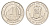 Парагвай 500 гуарани 2006 KM 195a никель сталь UNC 3336-1151