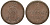 Ганновер 2 пфеннига 1842 A, Эрнст Август (1837-1851) KM 174.1, AKS 122, J. 55 медь 75-1722