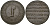 Великобритания, Мидлсекс 1/2 пенни 1795 токены Кондера медь 000-000