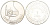 Ирак 1 динар 1980 15-й век Хиджры KM 148 серебро PROOF 00-903-23