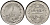 ИРАН 1 РИАЛ 1979 ГОД 1358, ИСЛАМСКАЯ РЕСПУБЛИКА KM 1232 медно-никель UNC 3996-1011