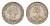 Родезия и Ньясаленд 3 пенса 1956 Елизавета II (1952-2022), цветок глориоза KM  3 медно-никель    4640-917