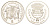 Ямайка 1 доллар 1983 21 год Независимости KM 134 медно-никель PROOF 3711-341