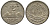 Гватемала 1/4 реала 1896 5 звезд, Испанское правление KM 162 серебро 116-1247
