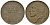 Бельгия 50 сантимов 1953 BELGIQUE KM 144 бронза 4164-1039