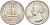 США 25 ЦЕНТОВ = КВОТЕР 1989 P, ВАШИНГТОН KM А164a медь плакированная медно-никелем 190-352