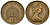 Великобритания 1 пенни 1976 Елизавета II (1952-2022) KM 915, Spink 4237 (B1) бронза 4167-1221