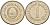 Югославия 1 динар 1990 KM 142 медь цинк никель 4155-954