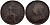 Великобритания 1 пенни 1896 Виктория (1837-1901) KM 790, Spink 3961 бронза 79-236