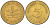 ФРГ 5 ПФЕННИГОВ 1979 D KM 107, J. 382 сталь плакированная латунью 4181-963