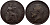 Великобритания 1/2 пенни 1923 Георг V (1910-1936) KM 809, Spink 4056 бронза 51-926