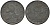 Бельгия 1 франк 1943 Belgie - Belgique KM 128 цинк 67-442