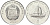 КНДР 1/2 чона 2002 ФАО - галера (судно с веслами) KM 192 алюминий UNC 4593-911
