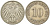 Германия 10 пфеннигов 1901 A KM 12, J. 13, Weege 8 медно-никель 259-817