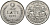 Латвия 2 лата 1925 Первая Республика (1918-1939) KM 8 серебро 27-1242