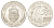 Тунис 1 динар 1997 AH 1417 KM 347 медно-никель UNC 4654-526