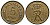 ДАНИЯ 5 ЭРЕ 1968 C; S, ФРЕДЕРИК IX (1947-1972) KM 848.1 бронза 4383-1052