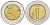 Мексика 1 песо 2008 KM 603 биметалл 259-11