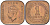 Британская Малайя 1 цент 1939 Георг VI (1937-1952) KM 2 бронза UNC 68-522