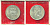 Гибралтар 1 крона 1967 Елизавета II (1952-2022), старый замок, в оригинальной пластиковой коробке, первый год чекана KM 4 медно-никель UNC 6-6-1-2