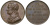 Набор бронзовых французских медалей и медальонов 1810 года. Оригинальный комплект. 0-0-00