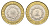 Аргентина 2 песо 2011 KM 165 биметалл aUNC 4663-647