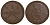 Швеция 1/2 скиллинга 1803 Густав IV Адольф (1792-1809) KM 565 медь 4680-336