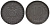 Германия 10 пфеннигов 1921 A KM 20, J. 298 железо 4119-151