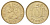 Финляндия 10 пенни 1972 KM 46 алюминиевая бронза aUNC 4627-1027