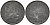 Бельгия 1 франк 1942 Belgique - Belgie KM 127 цинк 65-931