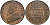Британская Индия 1/4 анна 1936 Георг V (1910-1936) KM 512 бронза UNC 94-233