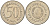 Югославия 50 динаров 1985 KM 113 медь никель цинк 4140-513