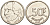 Бельгия 50 франков 1987 Belgique KM 168 никель 4126-253