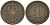 Германия 1 пфенниг 1888 D, Вильгельм I (1871-1888) KM 1, J. 1 медь 4387-464