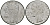 Италия 100 лир 1979 R, Афина в доспехах KM 96.1 нержавеющая сталь 4137-242