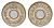 Фиджи 1/2 пенни 1952 Георг VI (1936-1952) KM 16 медно-никель aUNC 4669-532