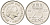 Нидерланды 25 центов 1972 Юлиана (1948-1980) KM 183 никель 214-964