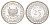 Суринам 25 центов 2007 тираж 1000 экземпляров KM 14a медно-никель BU 4625-349