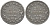 ЮАР 2-1/2 шиллинга 1910 SPEELGELD, нотгельд, игровой жетон железо 112-458