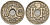 Франция 10 сантимов 1920 KM 866a, Le Franc 138.3 медно-никель 4143-851