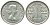 Австралия 3 пенса 1960 m, Елизавета II (1952-2022) KM 57 серебро 71-645